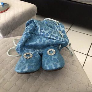 Ballet Flats with Matching Purse